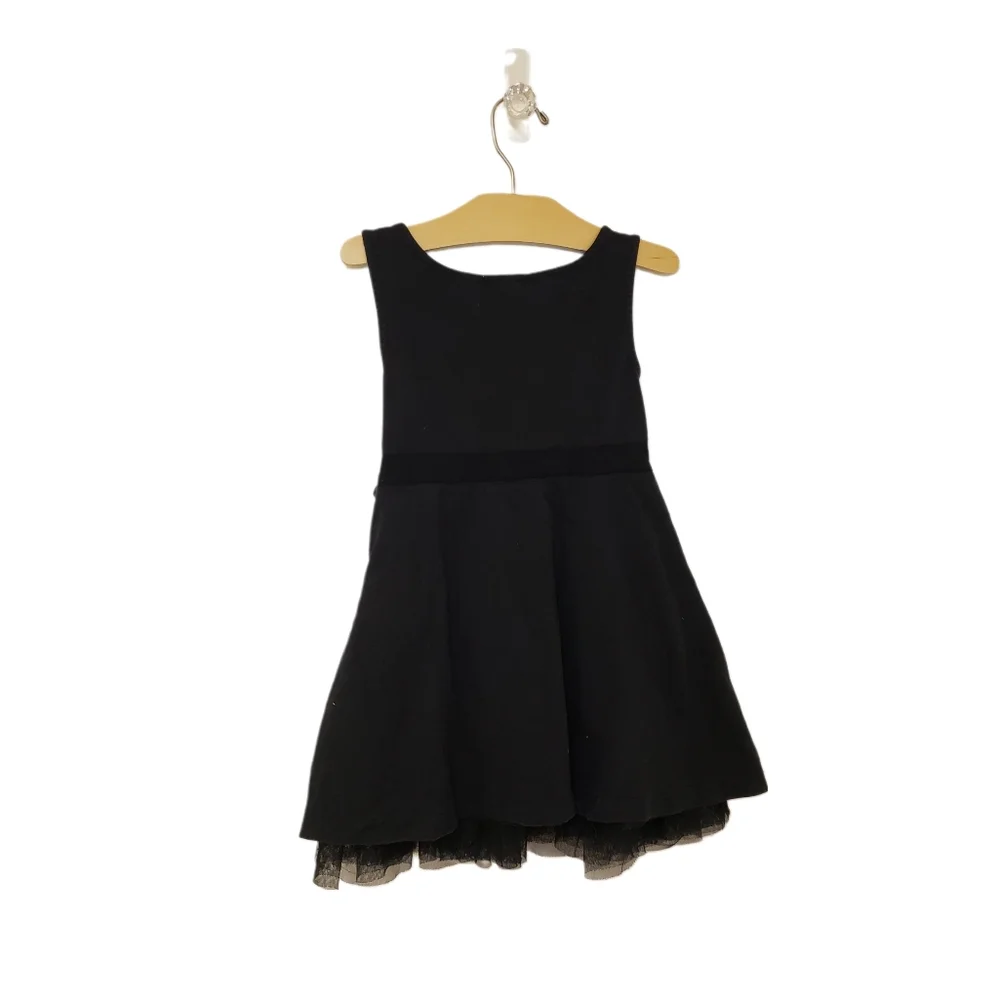 Gap Kids XS 4-5Y Black Sleeveless Party Dress